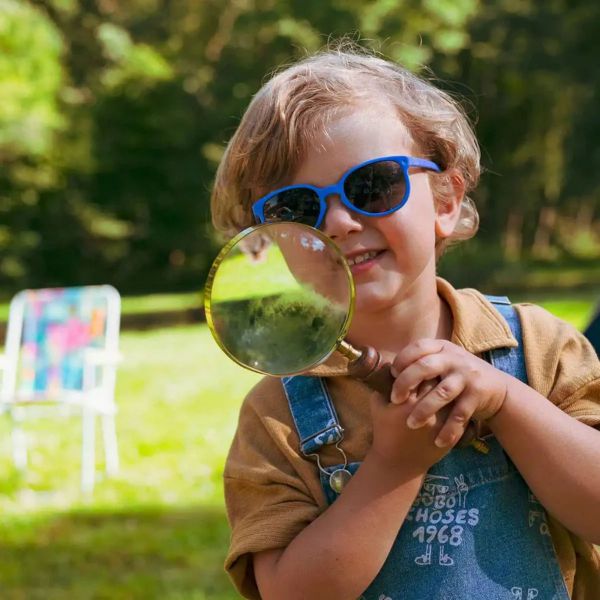 Lunettes de soleil bébé 1-2 ans Wazz Bleu Intense