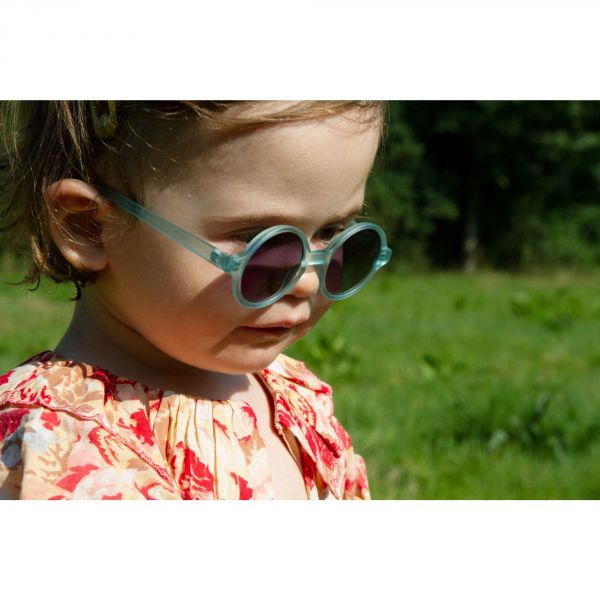 Lunettes de soleil bébé 0-2 ans Woam Bleu Ciel