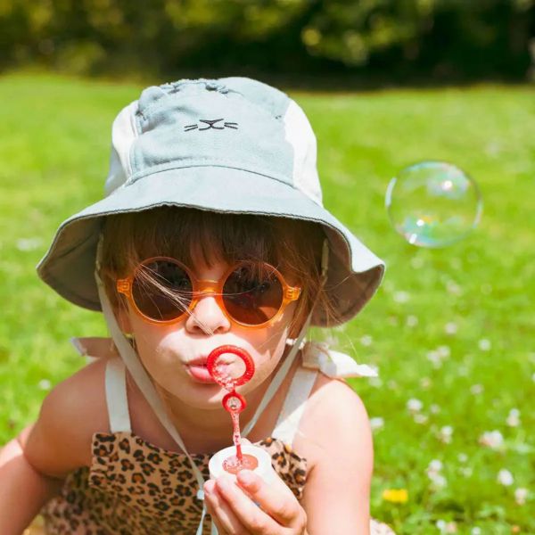 Lunettes de soleil enfant 2-4 ans Woam Abricot translucide