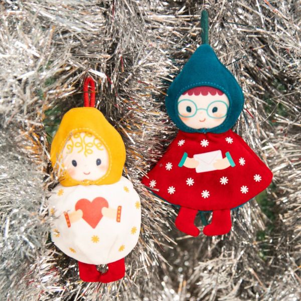 Lutin Boule de noël réversible - Lilli