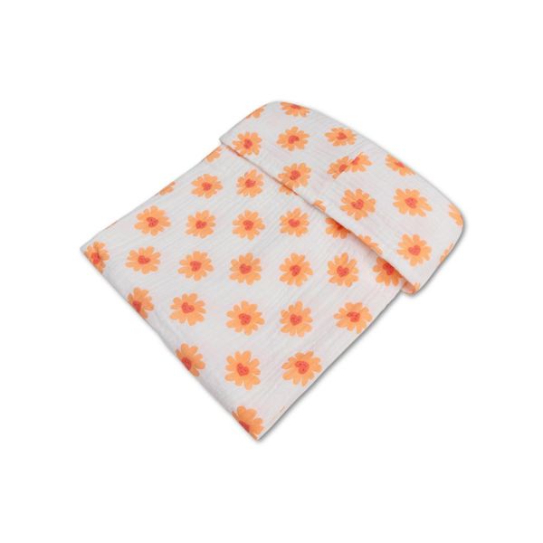 Poncho de plage Cœur en fleur 52 x 52 cm