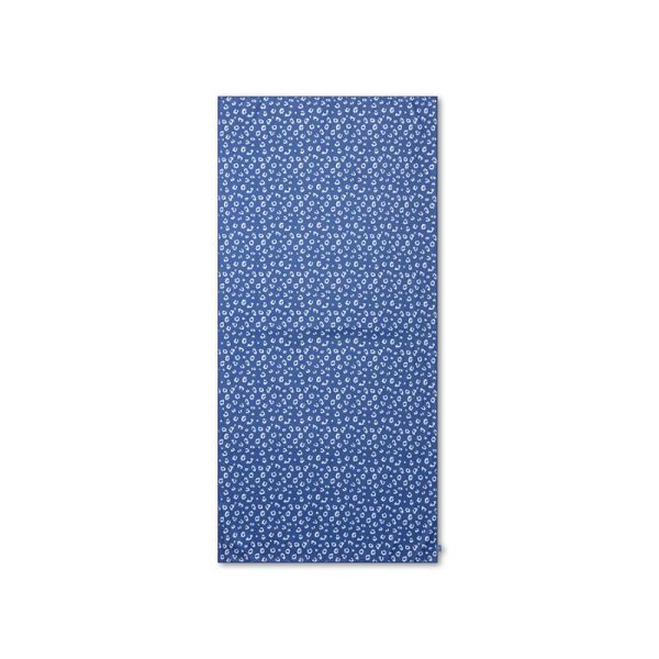 Serviette microfibre 180x90 cm - Léopard bleu