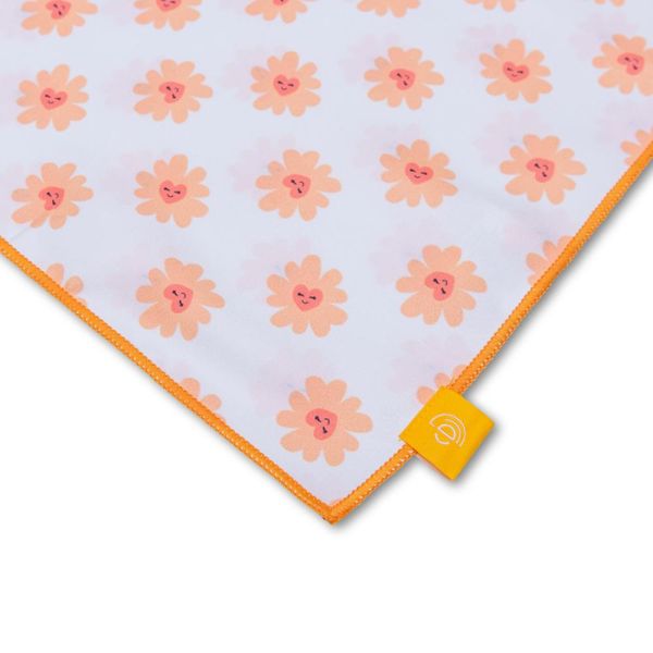 Serviette microfibre 135x65 cm - Floral love