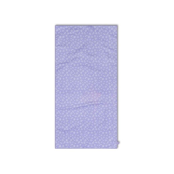 Serviette microfibre 135x65 cm - Léopard lila
