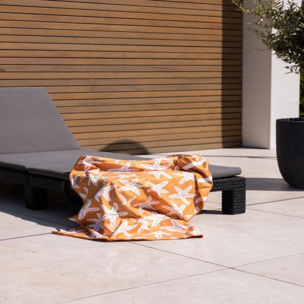 Serviette microfibre 135x65 cm - Etoile de mer