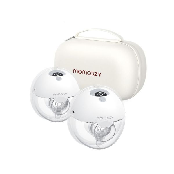 Tire-lait électrique portable M5 double mains libres Grey