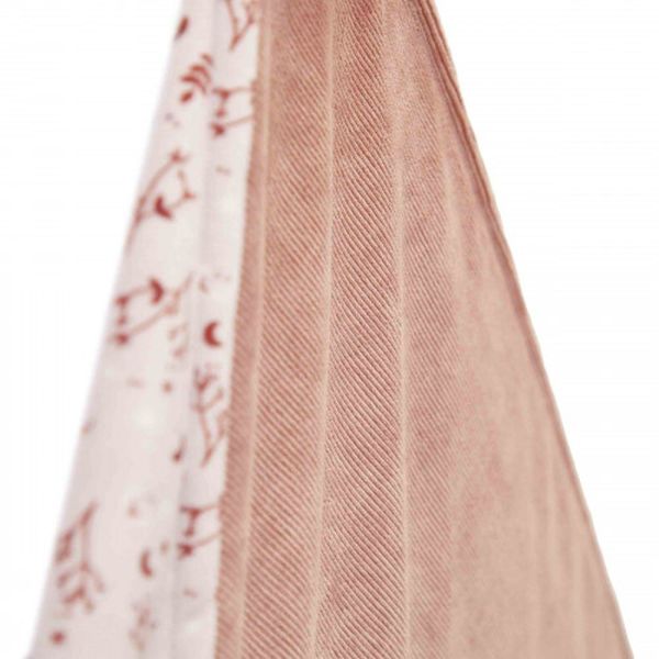 Couverture doudou lapin 80 x 70 cm Terracotta