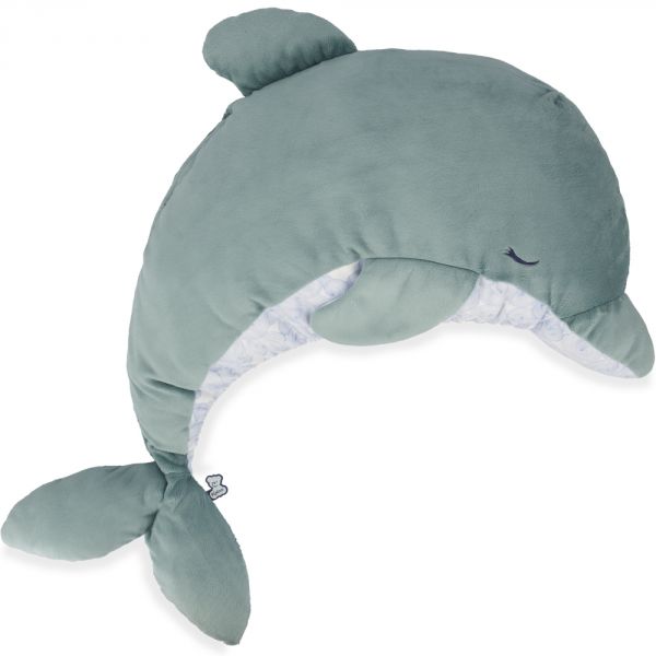 Peluche géante baleine maman bébé bleue - Les Déglingos - Ptipotos - Douce  et câline - 70 cm blanc - Les Déglingos