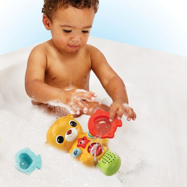 Jouet de bain Petite loutre de bain interactive
