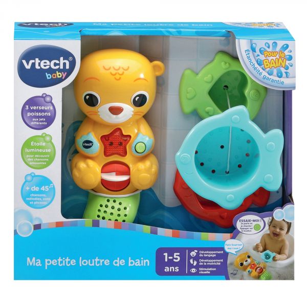 Jouet de bain Petite loutre de bain interactive