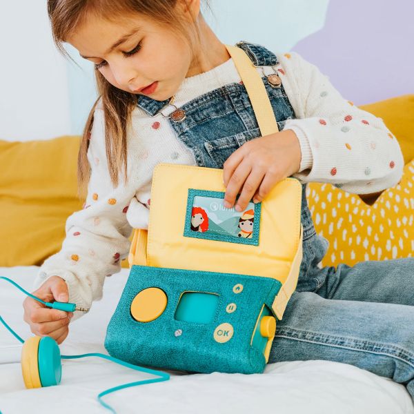Pochette de rangement pour fabrique à histoires