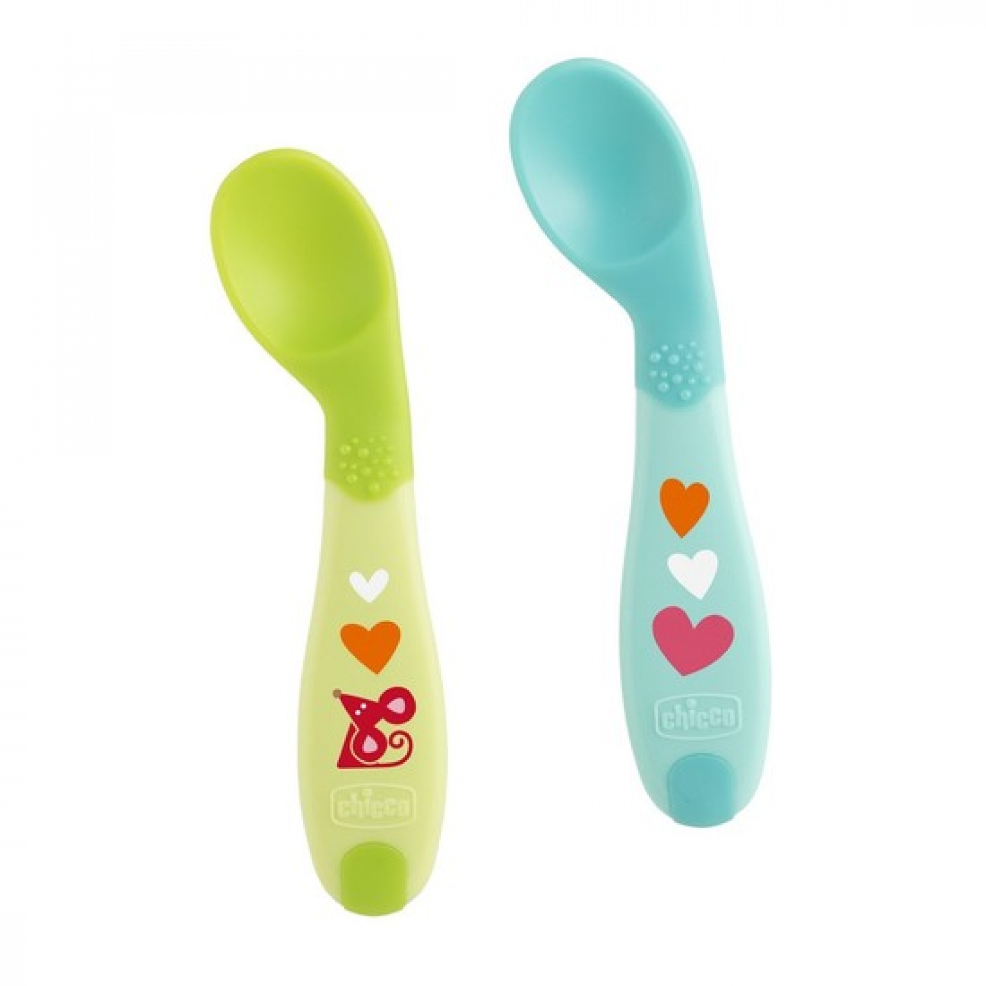 Cuillères D'Apprentissage Bébé SoeUyd - Lot De 3 En Silicome Alimentaire - Pour Début De Diversification - Lavables