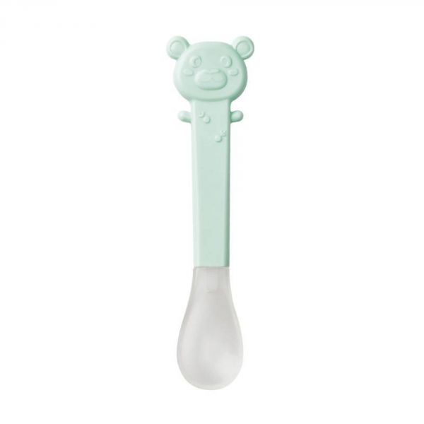 Cuillère bébé en silicone Mente