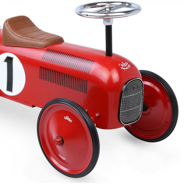 Porteur bébé : Voiture rouge rétro