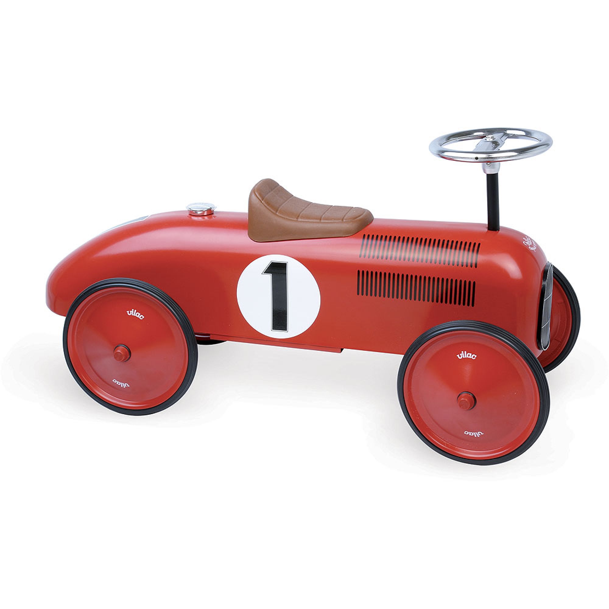 Porteur voiture vintage Rouge - Made in Bébé