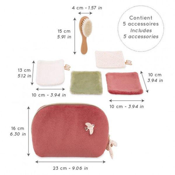 Trousse de toilette pour enfant Bordeaux