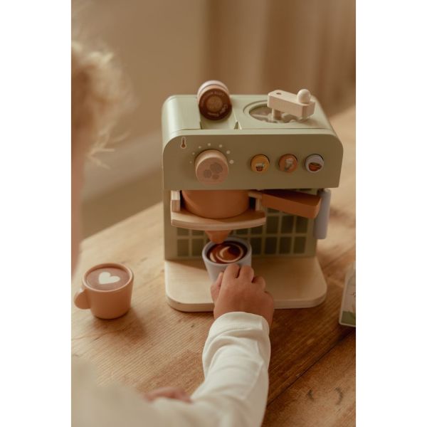 Machine à café en bois FSC