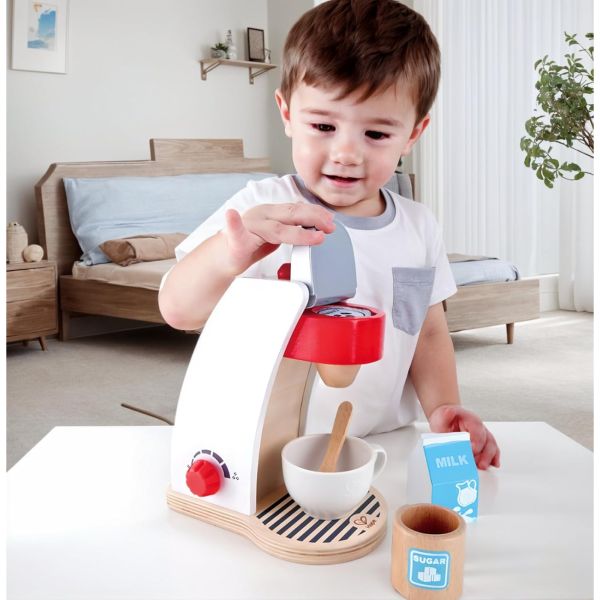 Machine à café enfant en bois