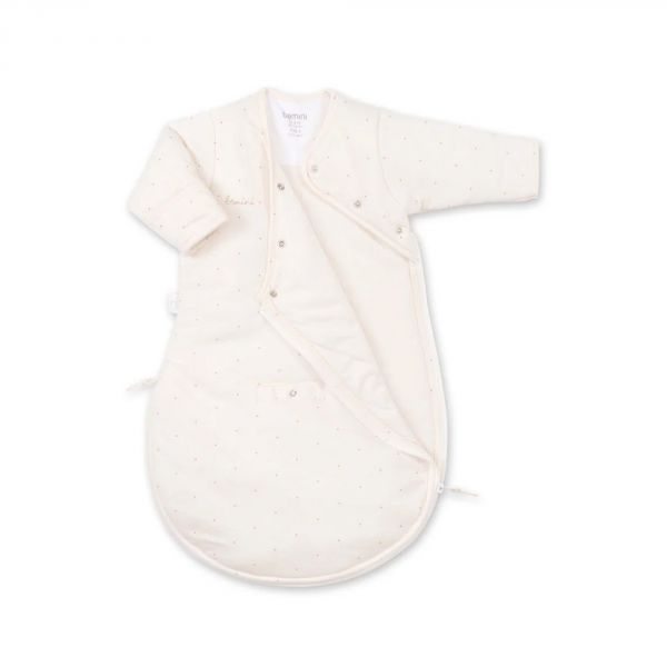 Gigoteuse Magic Bag hiver 1-4 mois Pady jersey small dot print ecru