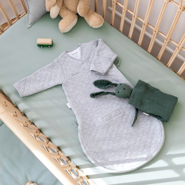 Gigoteuse bébé mi-saison 1-4 m Pady quilted jersey Mix grey