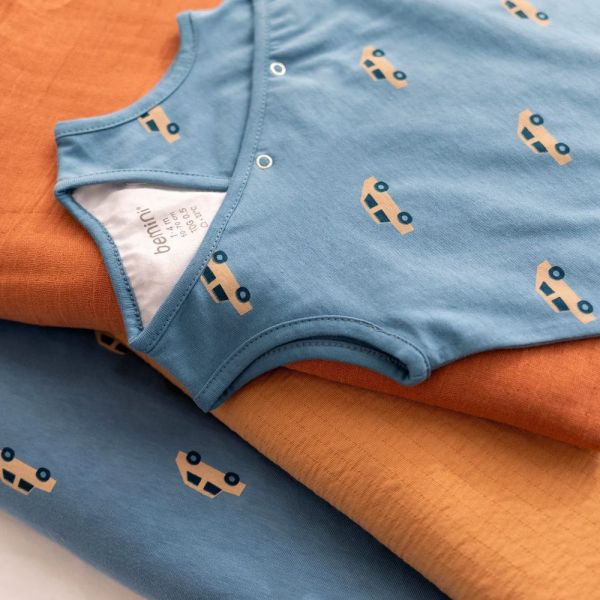 Gigoteuse Magic Bag été 1-4 mois Mario turquoise