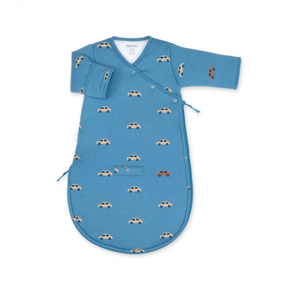 Gigoteuse Magic Bag hiver 1-4 mois Pady jersey mario turquoise