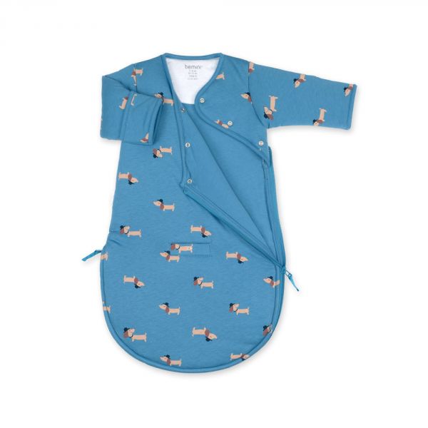 Gigoteuse Magic Bag hiver 1-4 mois Pady jersey wouff turquoise