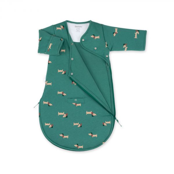 Gigoteuse Magic Bag hiver 1-4 mois Pady jersey wouff spinach