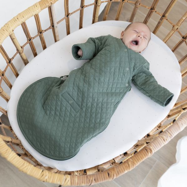 Gigoteuse bébé mi-saison 1-4 m Pady quilted jersey Vert