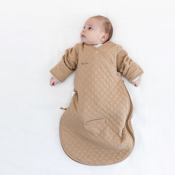 Gigoteuse bébé mi-saison 1-4 m Pady quilted jersey Beige