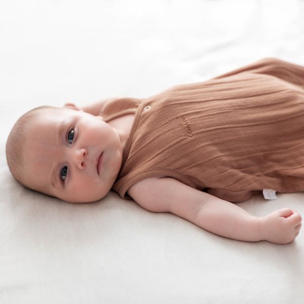 Gigoteuse bébé été 1-4 mois Swaddle Moka