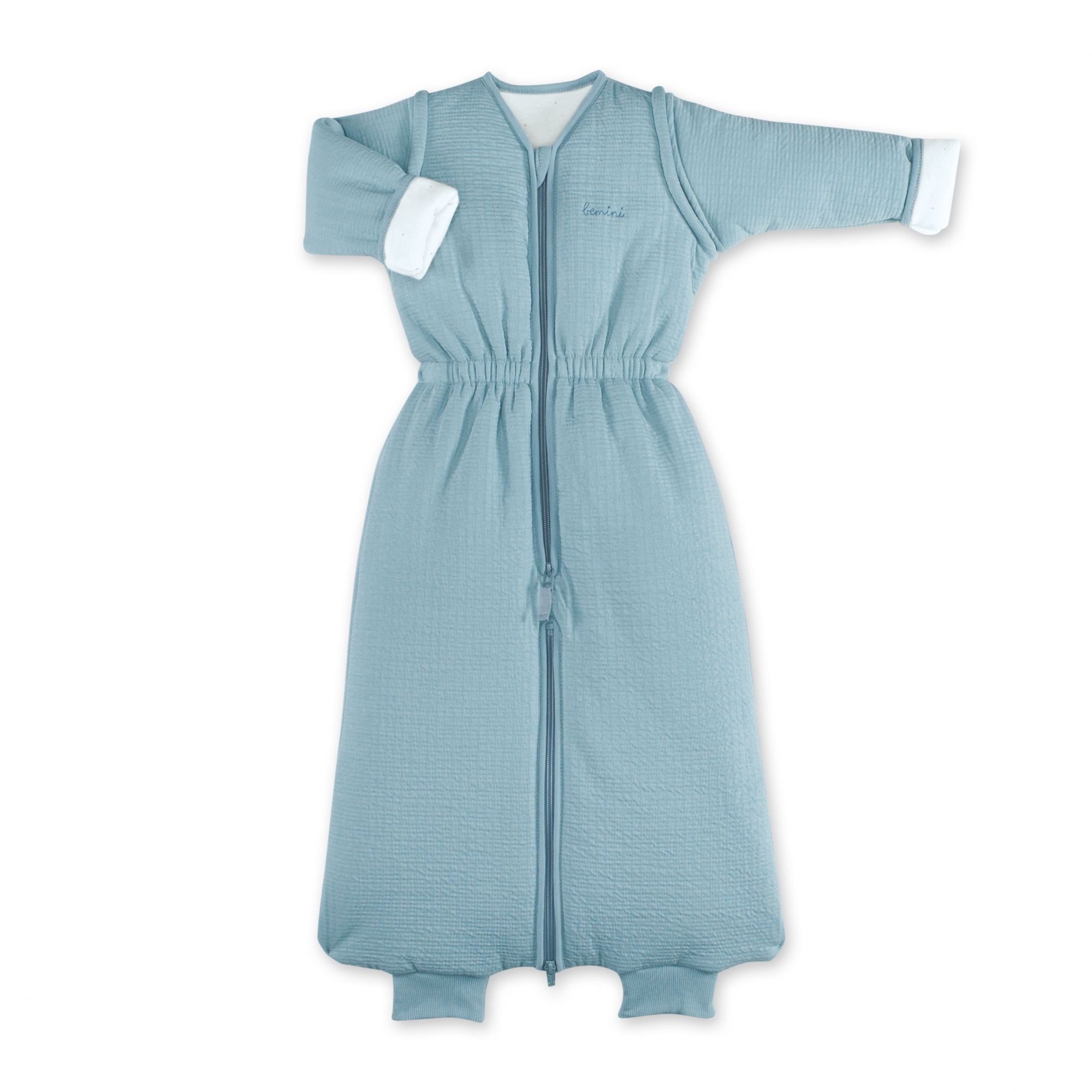 Bemini Gigoteuse Bebe 9 24 Mois Tetra Jersey Jersey Bleu Mineral Made In Bebe Bemini Gigoteuse Bebe 9 24 Mois Tetra Jersey Jersey Bleu Mineral Made In Bebe