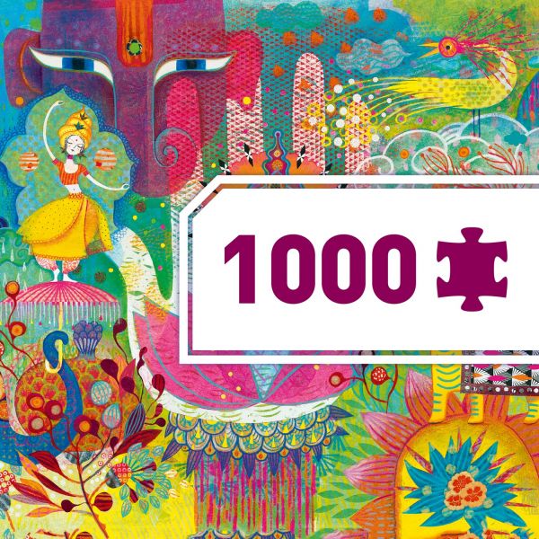 Puzzle 1000 pièces Magic India Gallery