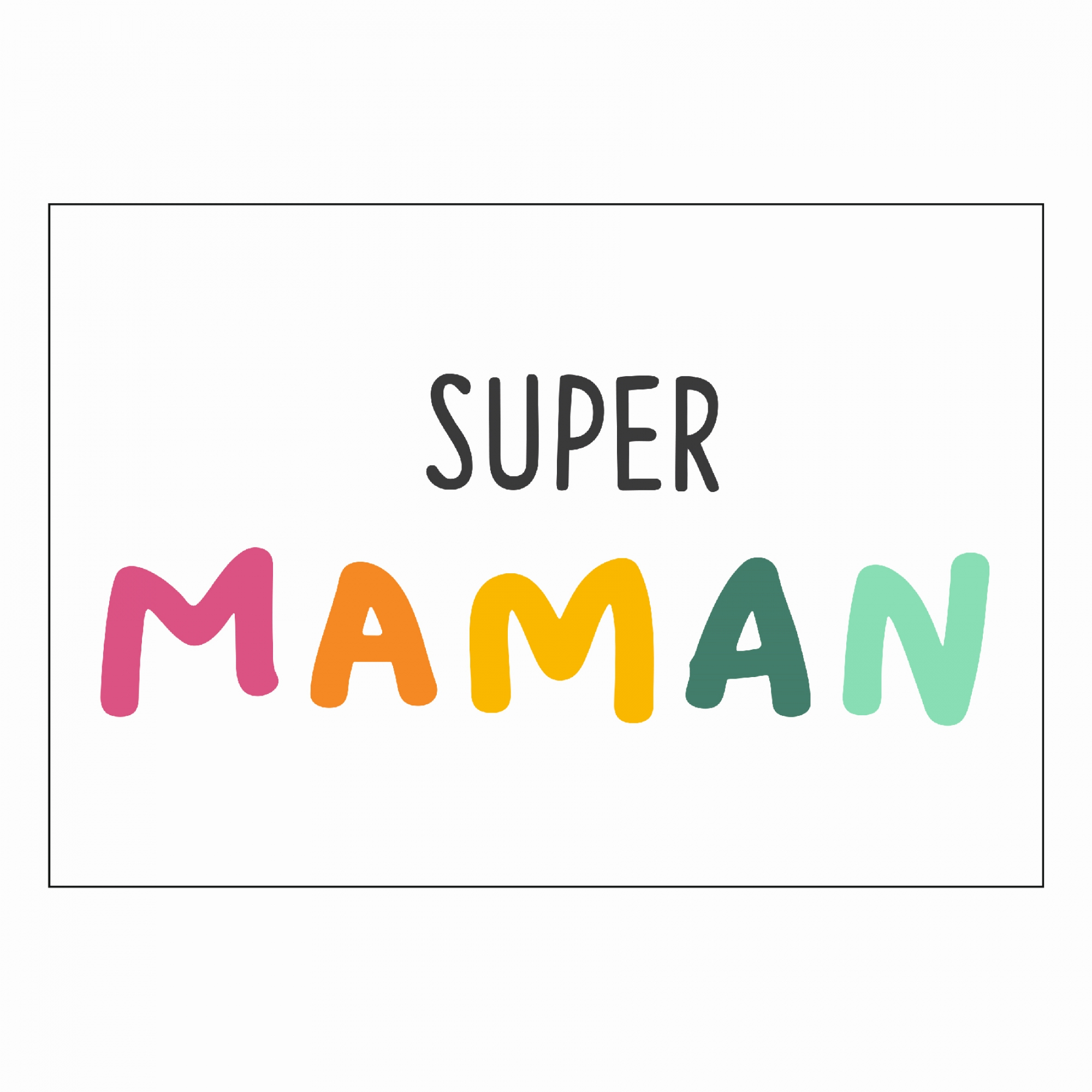 Derriere La Porte Magnet Isa Super Maman Made In Bebe