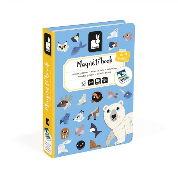 Jeu Magnéti'book Animaux polaires