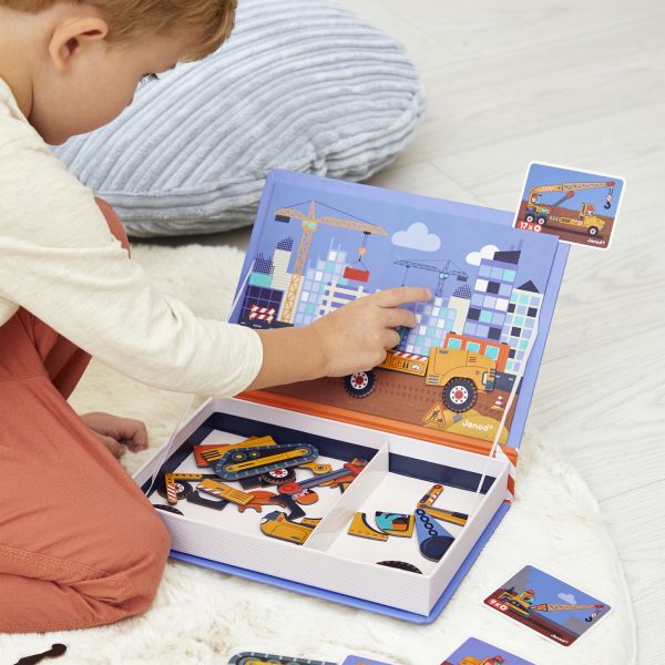 Jeu Magnéti'book Constrcution