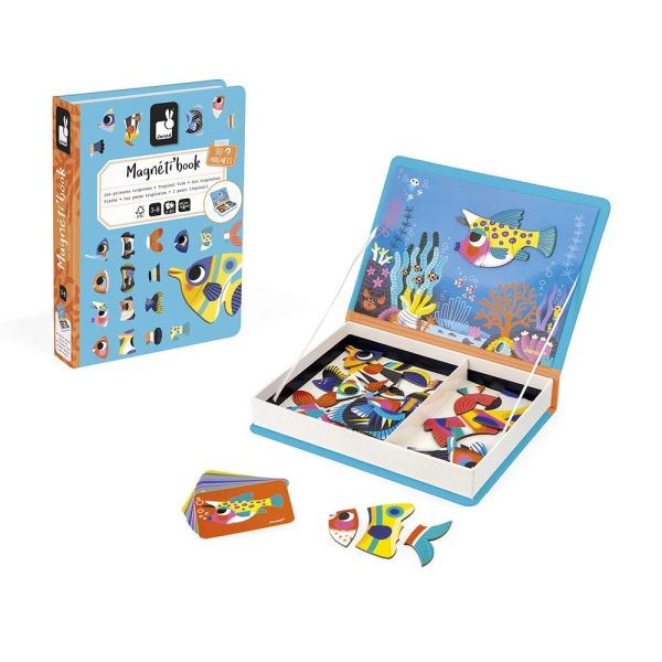 Jeu Magnéti'book Poissons tropicaux