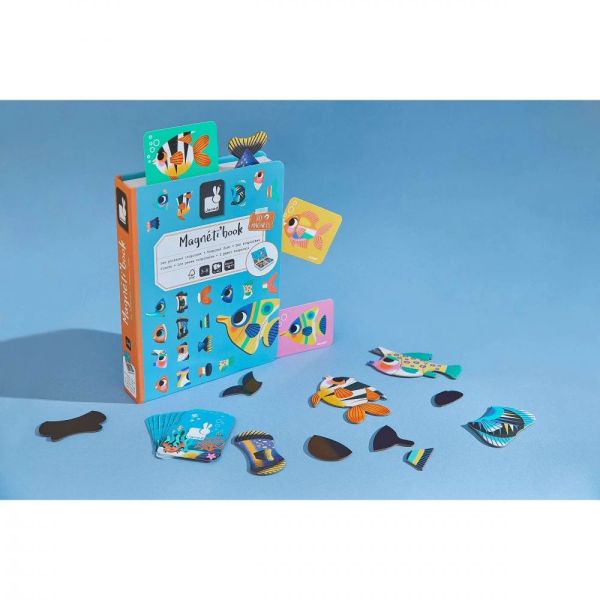 Jeu Magnéti'book Poissons tropicaux