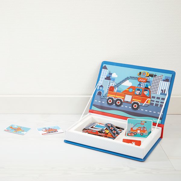 Jeu Magnéti'book Pompiers