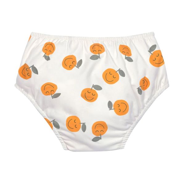 Maillot de bain couche bébé Orange 12-18 mois