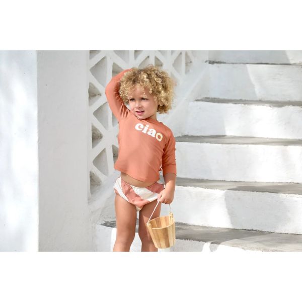 Maillot de bain couche bébé Rayures 18-24 mois
