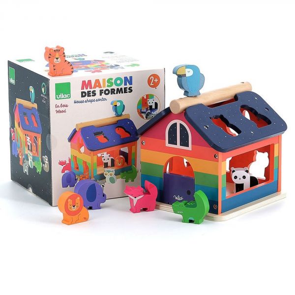 Maison jeu de formes Arc-en-Ciel Andy Westface