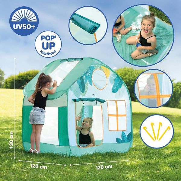Maison tente de jeu Cottage XXL d'extérieur pour enfant
