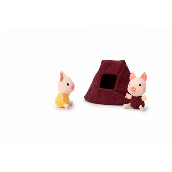 La maison du loup et des 3 petits cochons