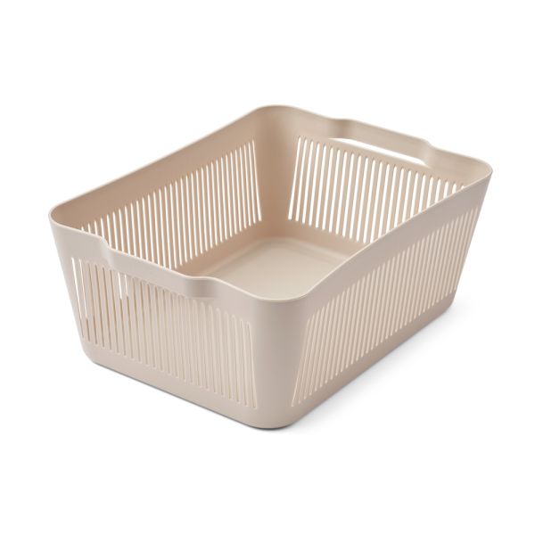 Lot de 2 paniers de rangement Makeeva Sandy