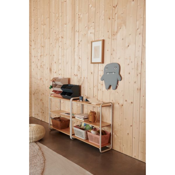 Lot de 2 paniers de rangement Makeeva Sandy