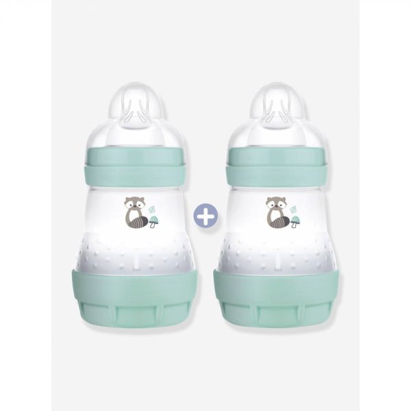 Lot de 2 biberons anti-colique 160ml Easy Start Aqua