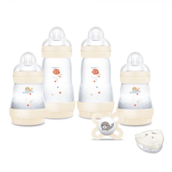 Coffret biberons naissance anti-colique Coton