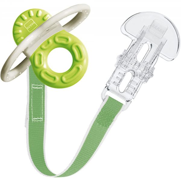 Mini anneau de dentition avec attache Coloris aléatoire