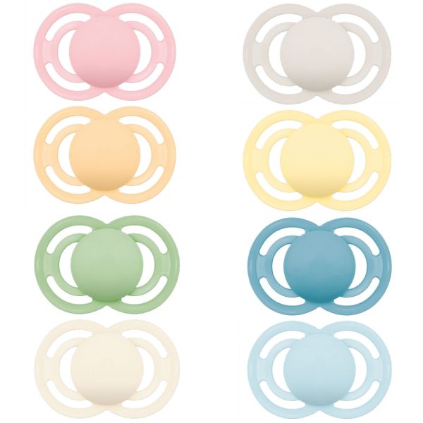 Lot de 2 sucettes 18 mois+ Perfect Tendance Coloris aléatoire